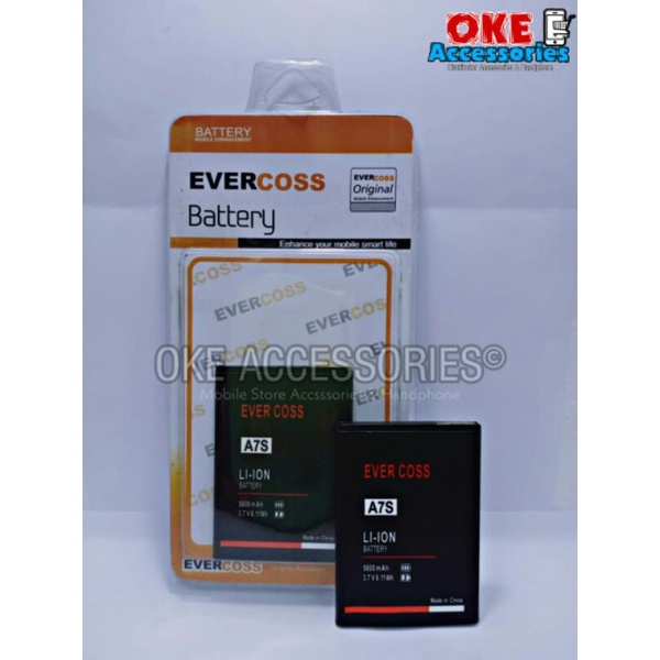 Baterai/Batre/Battery HP EVERCOSS A7S