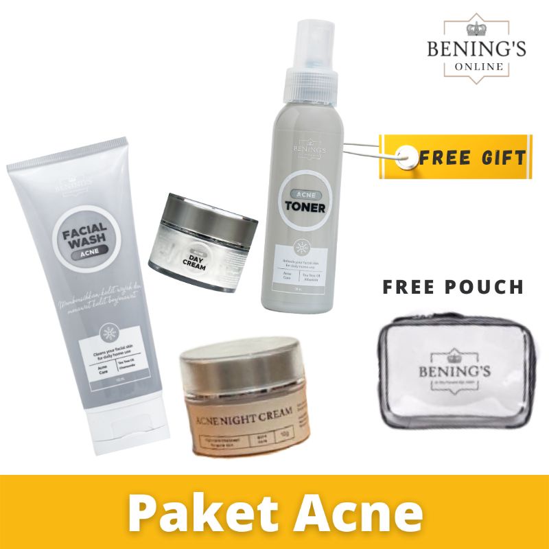 Acne Skincare Series | Paketan Jerawat dan Bruntusan dr Oky Pratama, bening skincare-Paket Acne