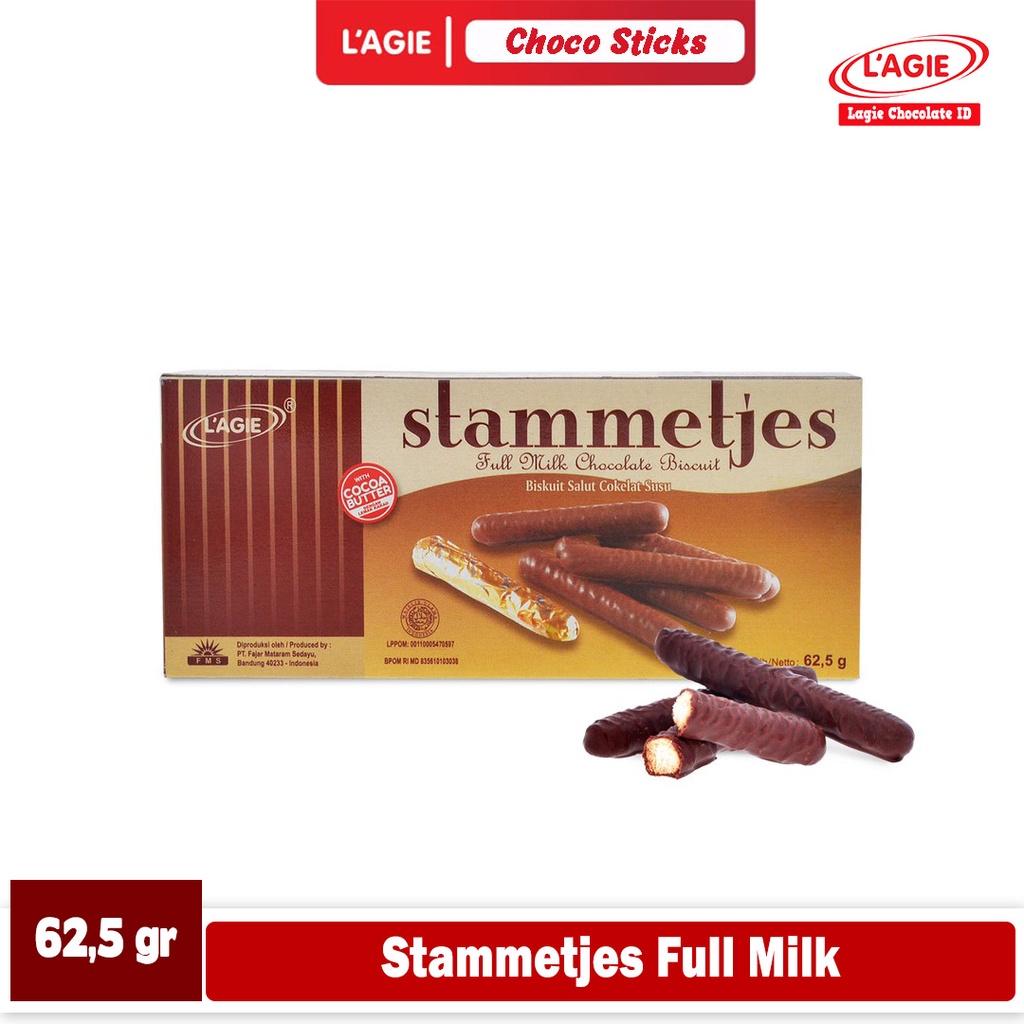 

LAGIE STAMMETJES FULL MILK 62.5GRAM