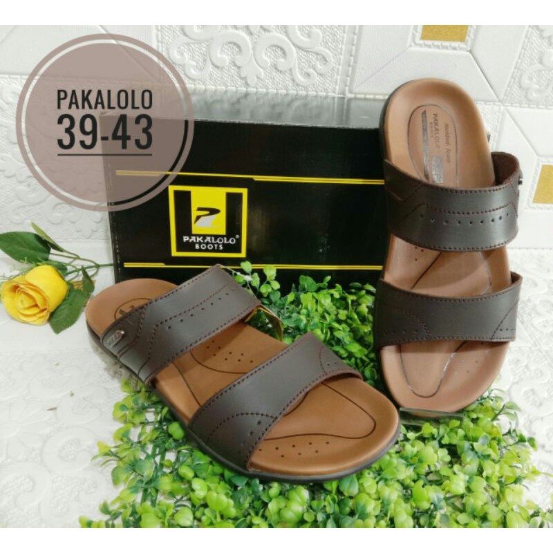 SANDAL KULIT PRIA PAKALOLO ORI