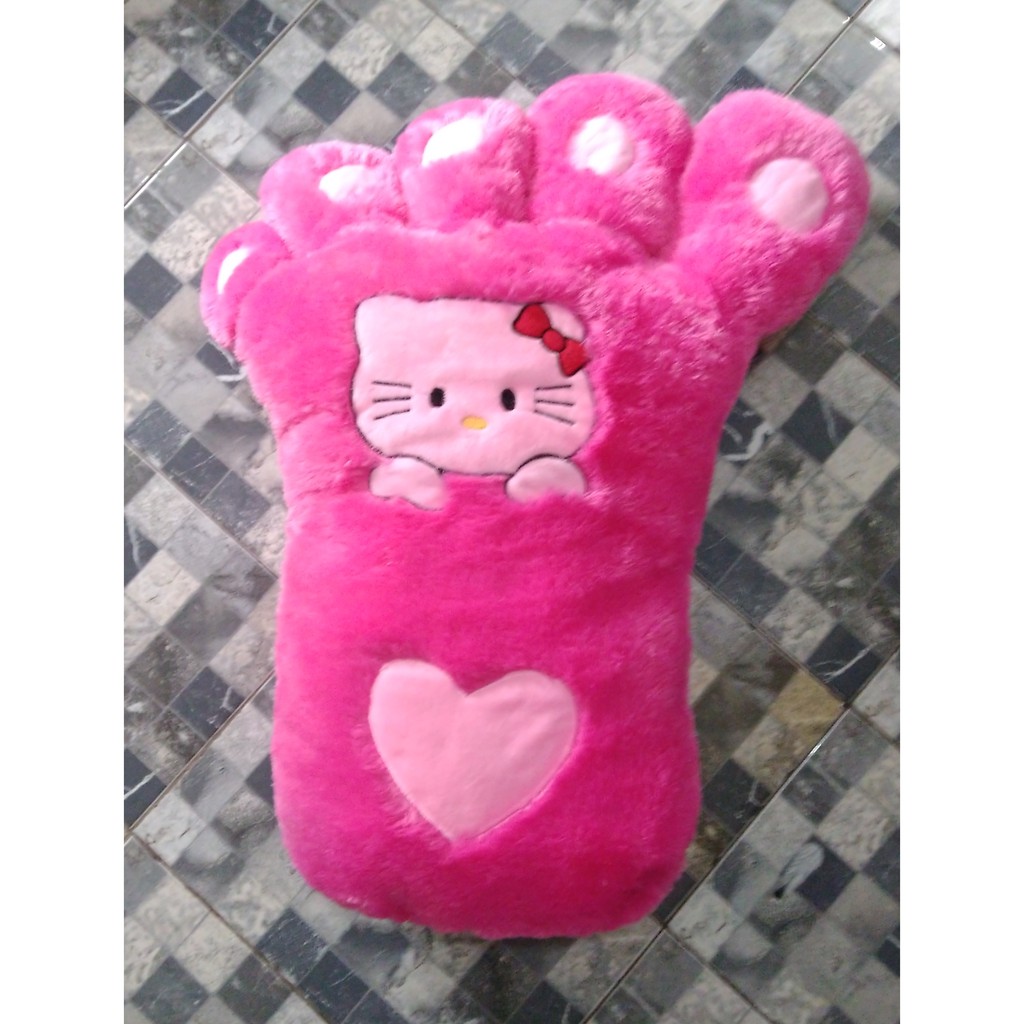 Bantal Kaki Rafsur uk. Jumbo Karakter Hello Kitty Boneka