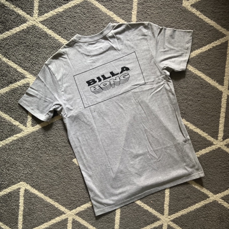 billabong baju kaos abu original 100% sale new
