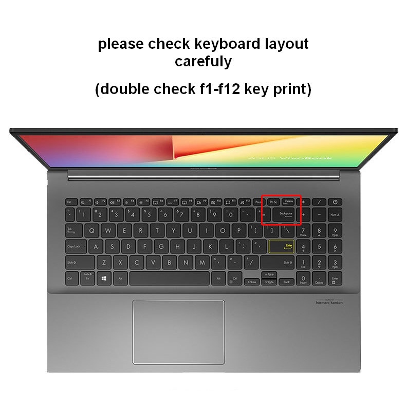 Asus Cover Pelindung Keyboard Untuk Vivobook 15 K513E M513U K513EA M513UA X513E X513EA E510 Vivobook S15 S533E S533 A513E S530U