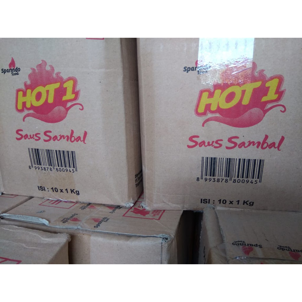 SAUS SAMBAL SAOS HOT 1 / HOT ONE PER DUS