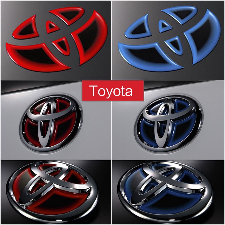 Stiker Logo Emblem/Badge Untuk Mobil Toyota Altis Rav4 Camry Corolla Prius