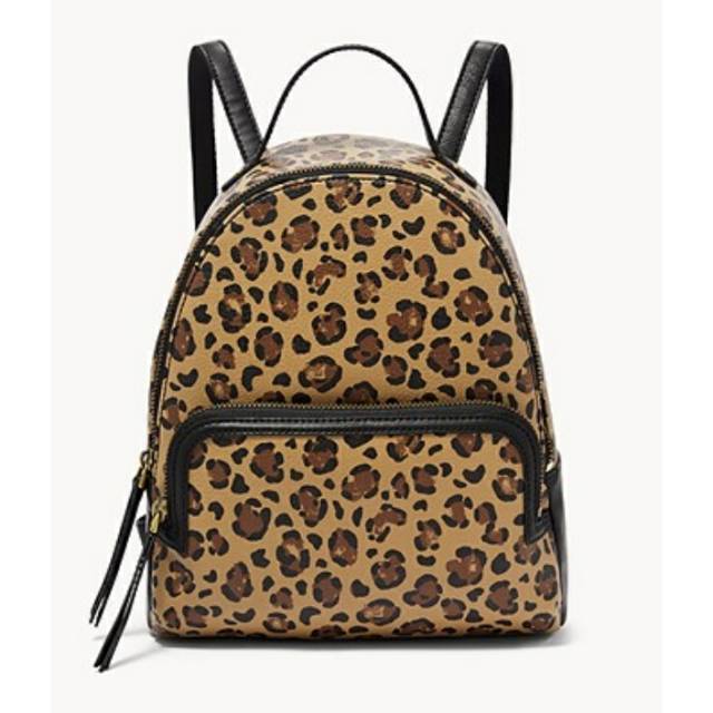 Backpack Fossil Felicity Cheetah
