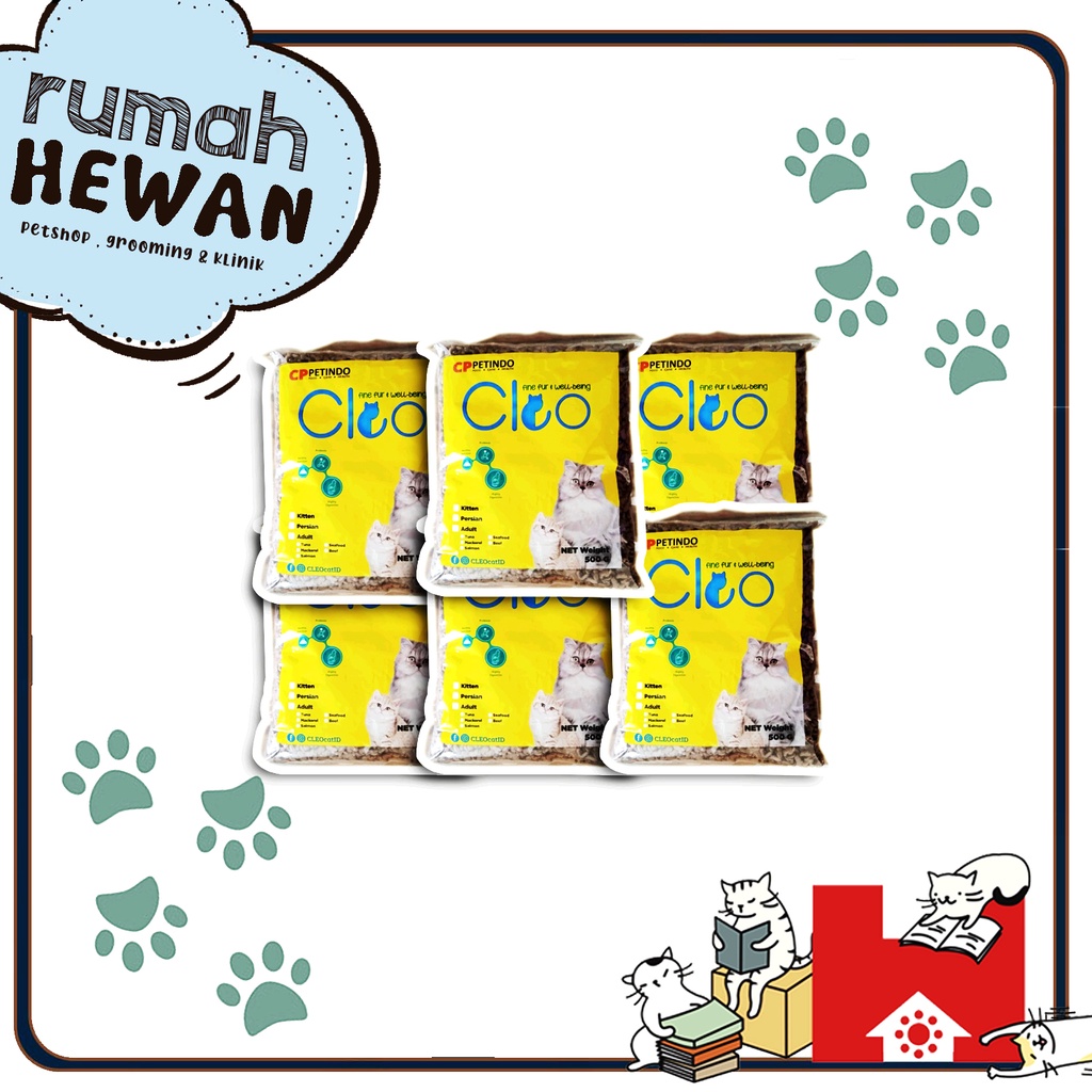 Cleo Kitten Ocean Fish 500gr Makanan Kucing