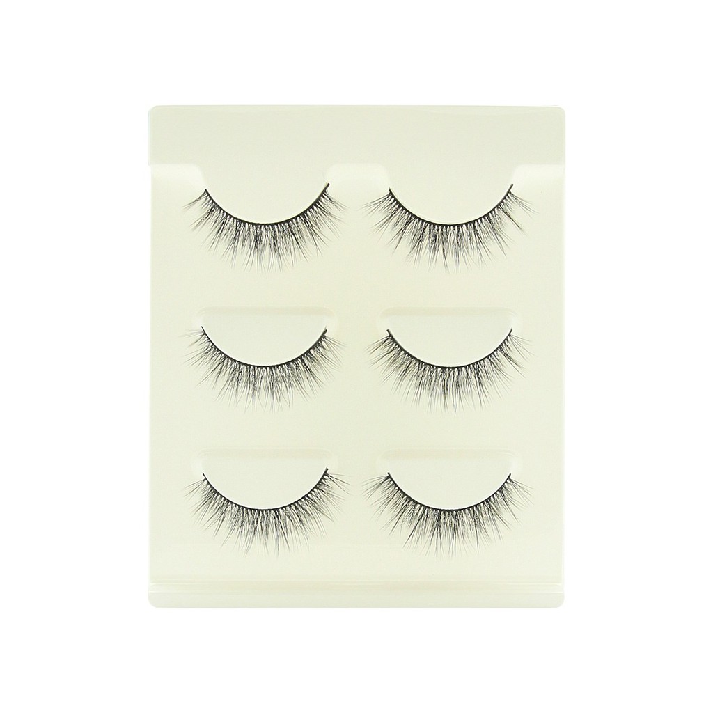Bulu Mata Palsu 3 Pasang (Doll Fashion False Eyelashes) W-23