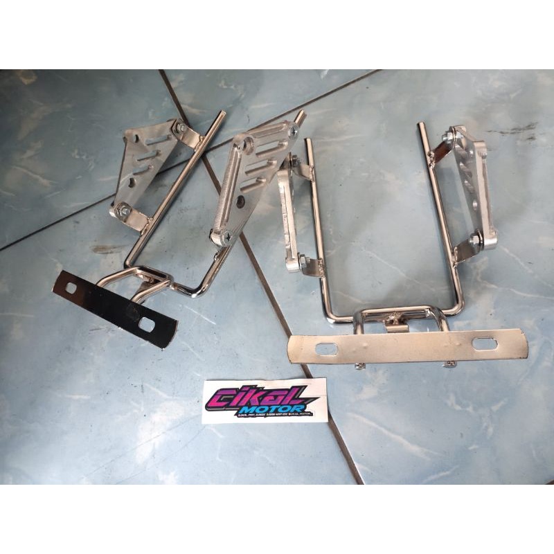 pangkon lampu depan cb tralis cnc dudukan lampu depan cb kupingan lampu cb pnp sok ninja