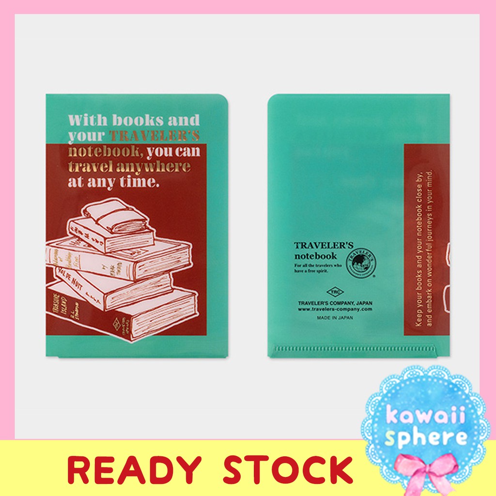 

Traveler's Notebook Clear Folder 2021 Edition Passport Size | Ready Stock