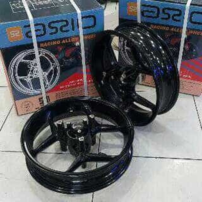 TERMUURAAH, velg axio nmax / velg nmax merk axio uk 300 / 350 ring 14 depan DD .