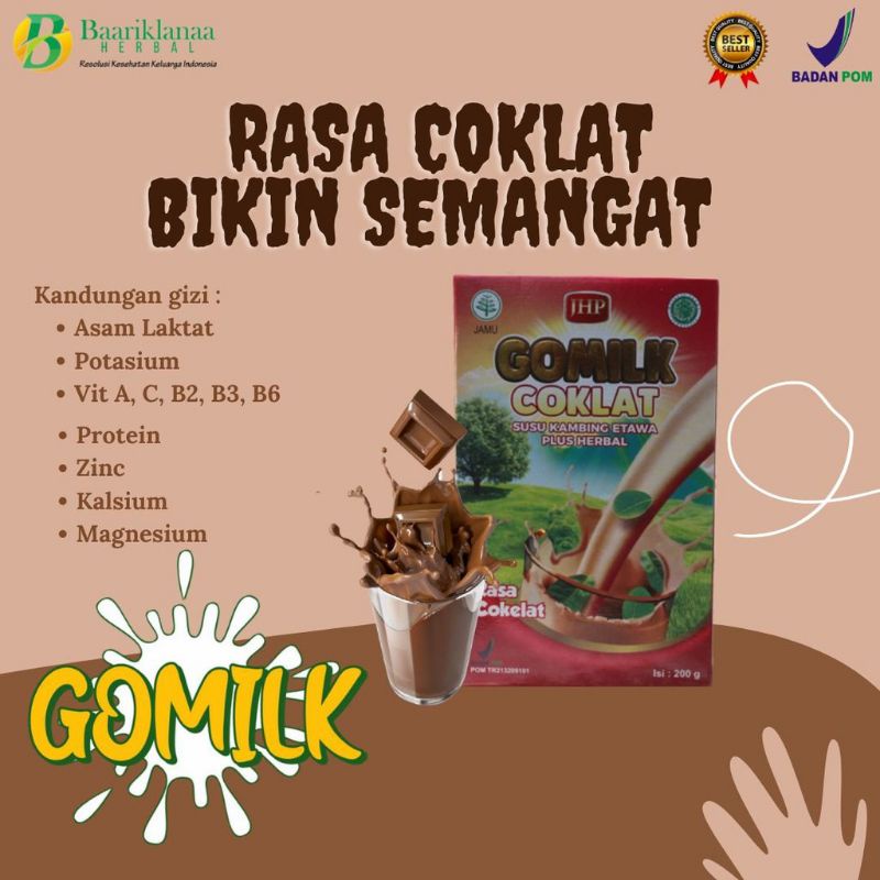 

TERLARIS SUSU GEMUK BADAN GOMILK ISI 200GR