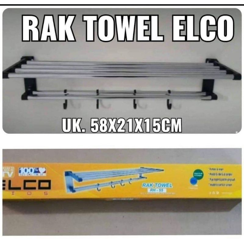 rak towel elco/rak handuk elco