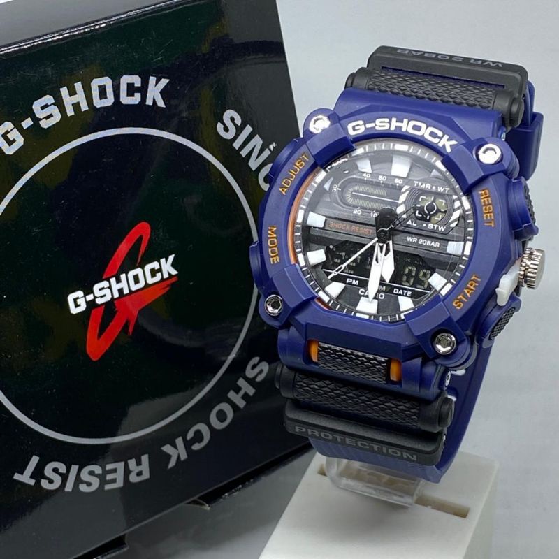 JAM TANGA PRIA TERBARU G-SHOCK GA 900 DOUBLE TIME 50MM