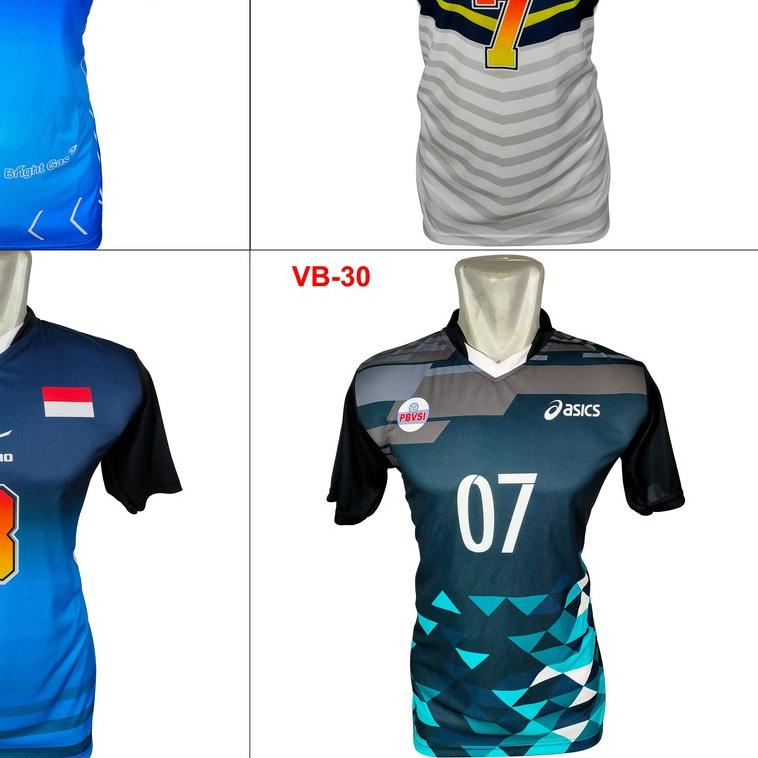 jersey voli printing proliga kaos atasan voly bahan serena