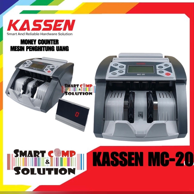 MONEY COUNTER BILL KASSEN MC-20 - MC20 - MESIN PENGHITUNG UANG