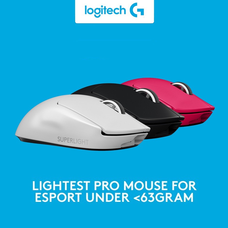 Logitech G Pro X Superlight WIRELESS GAMING MOUSE MACRO E-SPORTS