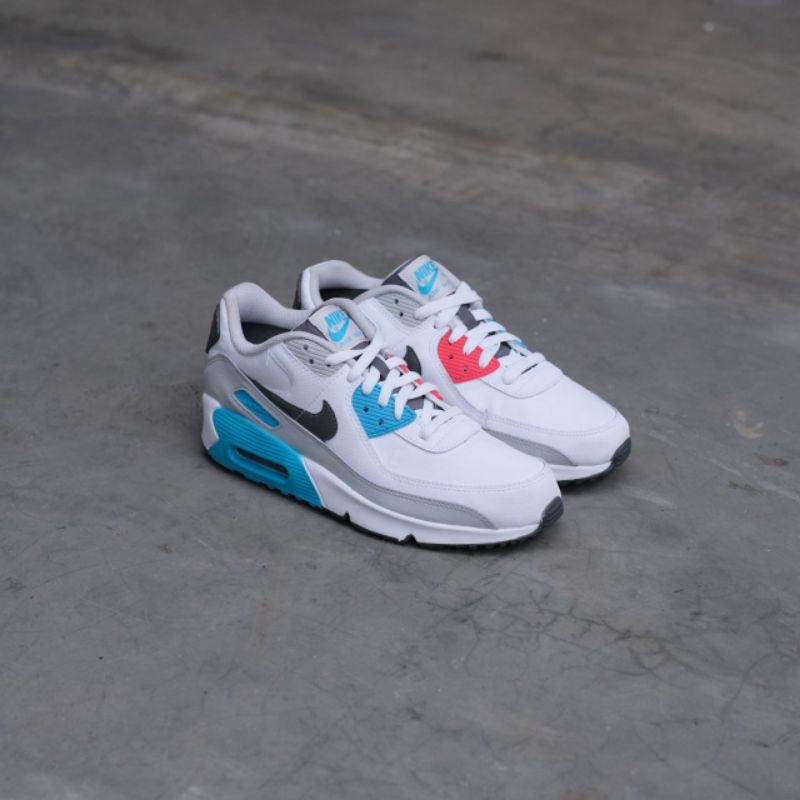 air max 90 white blue red