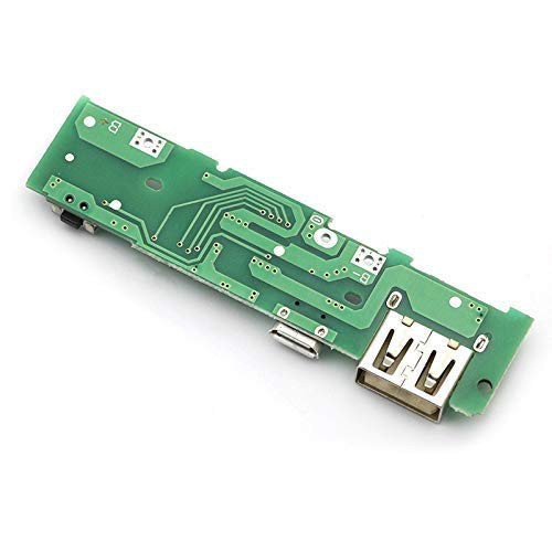 Modul Powerbank Cas 1 Slot USB 5V 1A 4 LED Indikator Kapasitas Baterai Proteksi