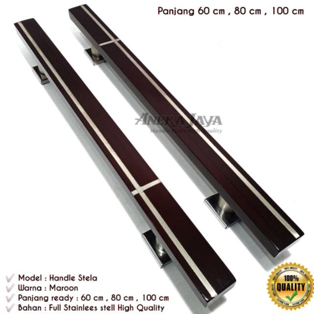 Handle Pintu rumah 60 cm 80 cm 100 cm / Tarikan Pintu rumah / Pegangan Pintu rumah minimalis