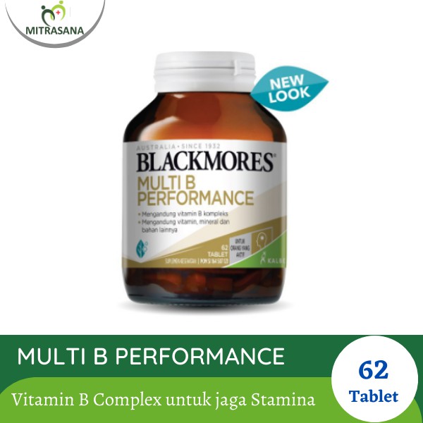 Blackmores Multi B Performance 62 Tablet