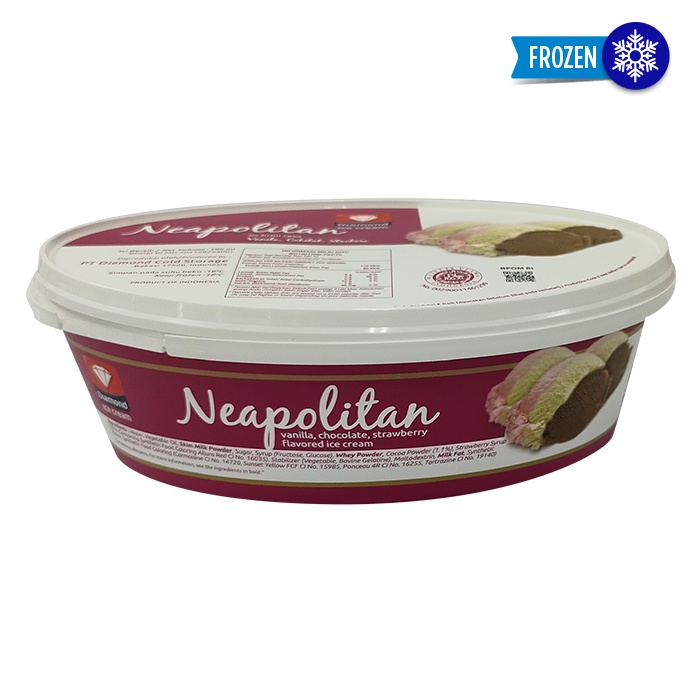 Diamond Ice Cream Neapolitan 700ml