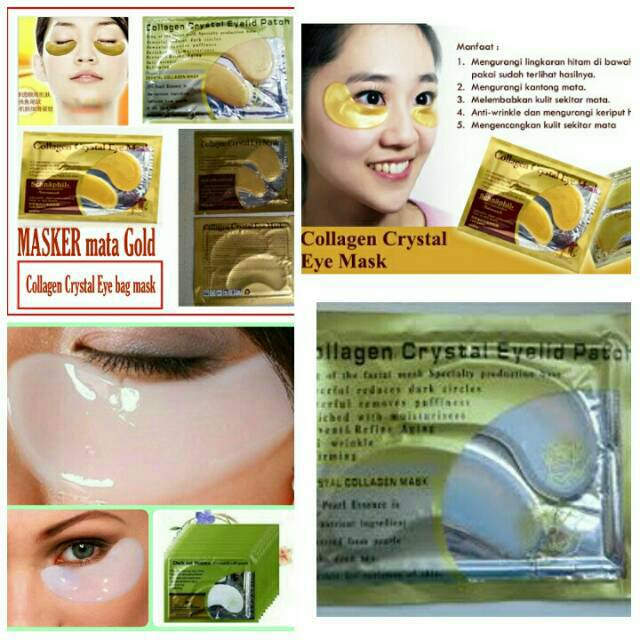 COLLAGEN CRYSTAL EYE MASK (MASKER MATA) GOOD QUALITY