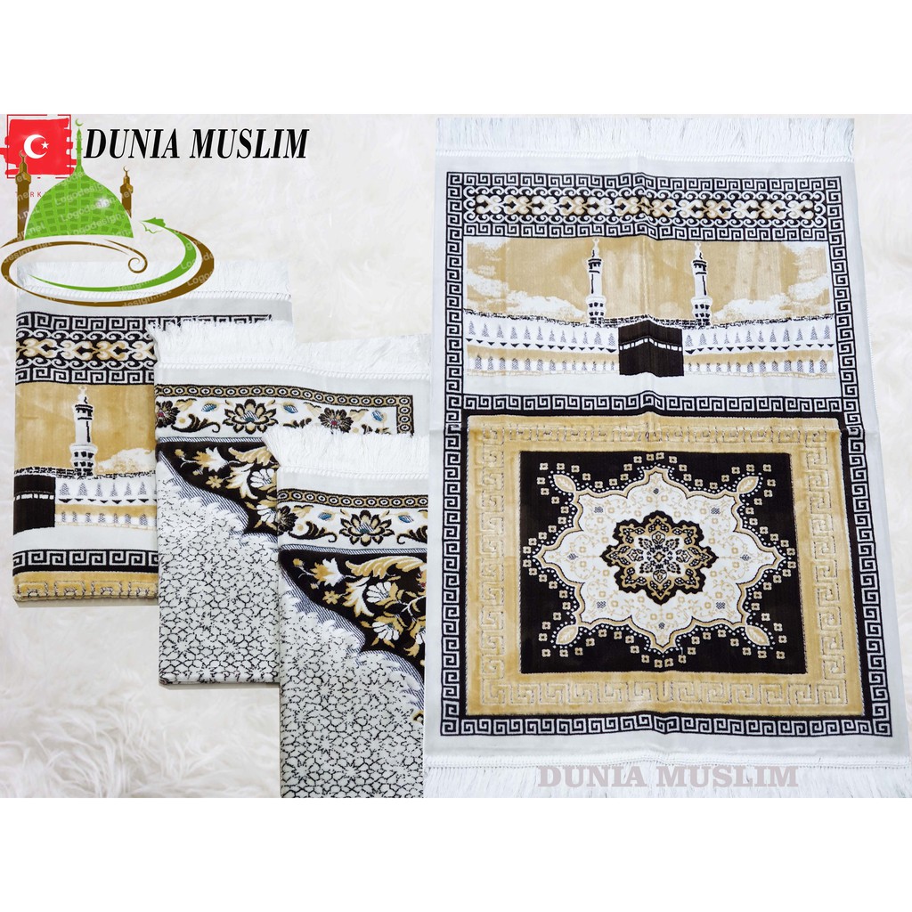 Sajadah turki besar SIMLI ORIGINAL perlengkapan shalat peralatan shalat