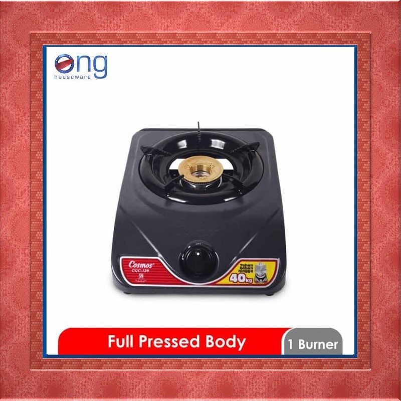 Unik Kompor Gas 1 tungku Full Pressed Body Cosmos CGC139 CGC 139 Penawaran Menarik