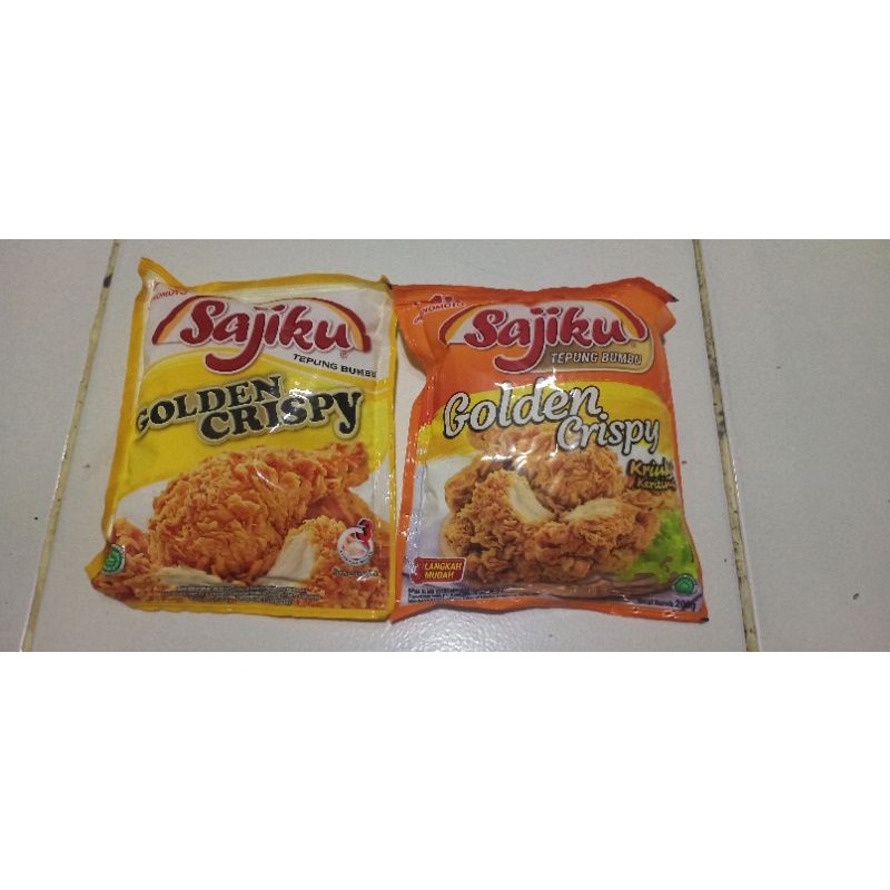 

sajiku golden crispy/tepung crispy 200 gr/tepung sajiku