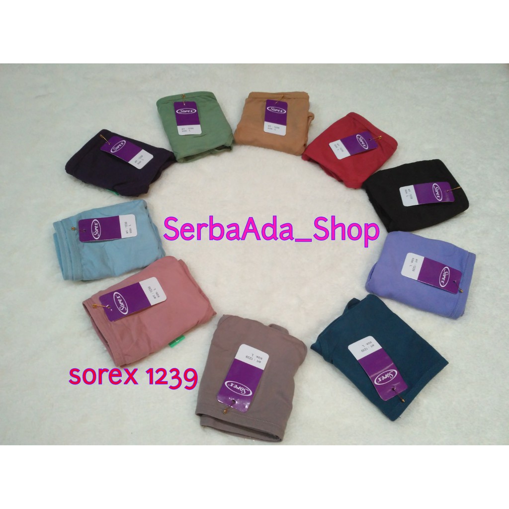 Sorex 1239 12pcs Celana Dalam Wanita Lusinan  Supersoft  Size M - XXL