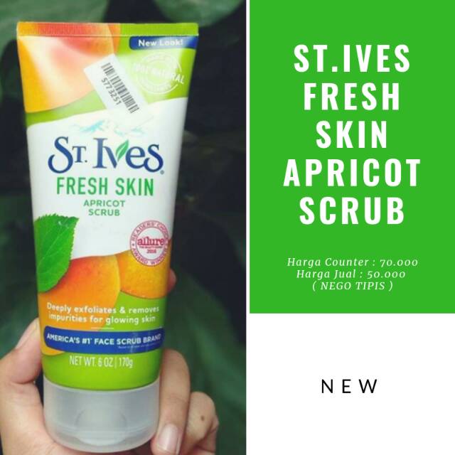 ST IVES FRESH APRICOT SCRUB 170g