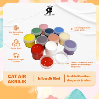 Cat Air Paint Watercolor Cet Minyak Peralatan Alat Lukis Palet Kuas Kanvas Paintbrush Painting Brush Canvas Art Acrylic Akrilik Warna