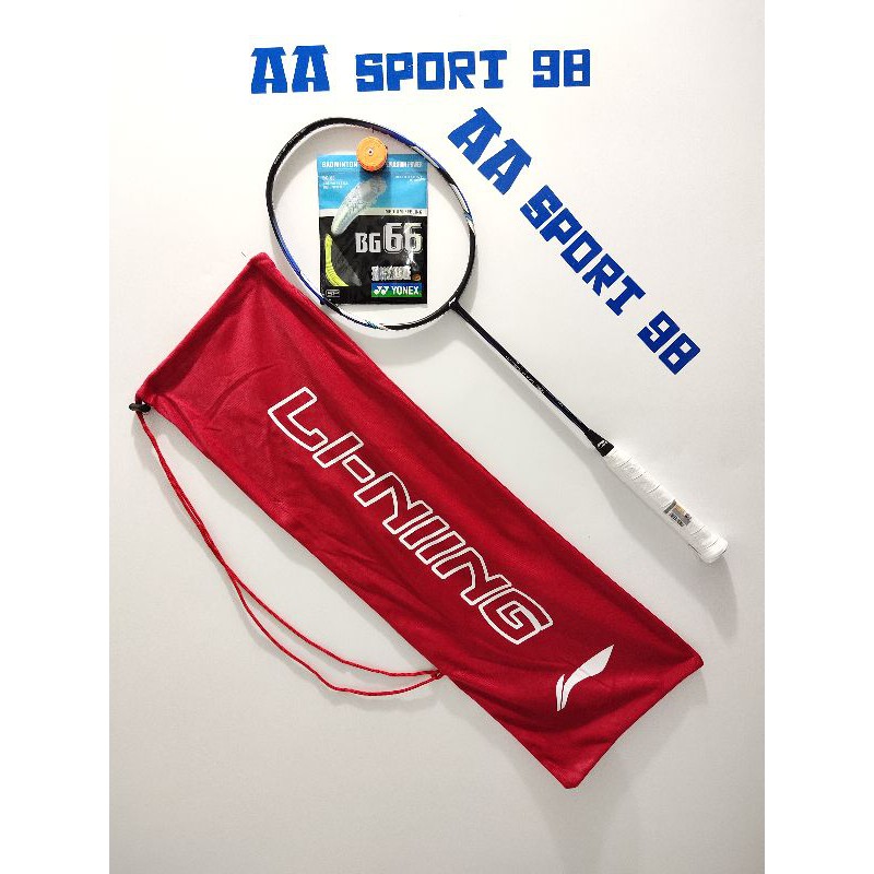 RAKET BADMINTON LINING WINDSTORM 78 NEW