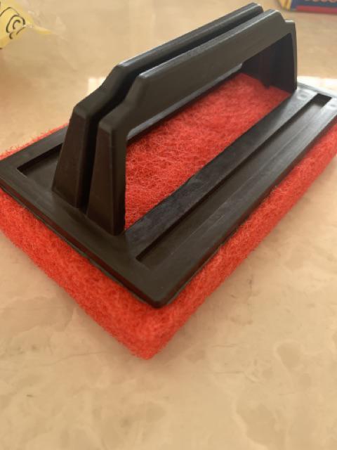 Spon Cuci Piring Dengan Pegangan Cleaning Sponge With Handle Sikat Dapur