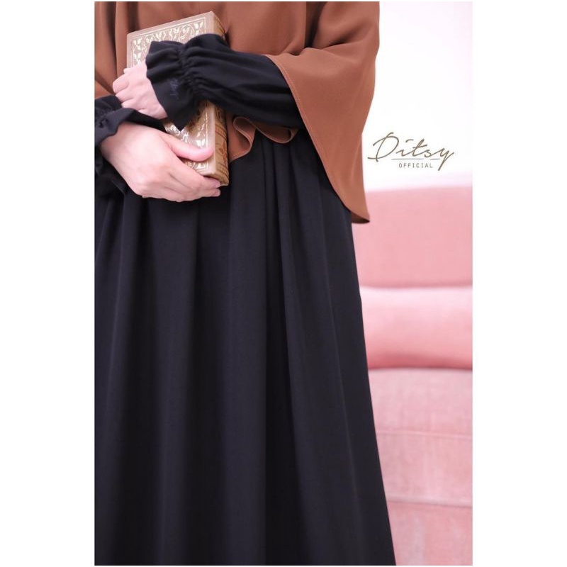 Lilura SL formal black ditsy