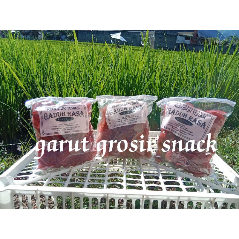 

kerupuk terasi asli garut termurah