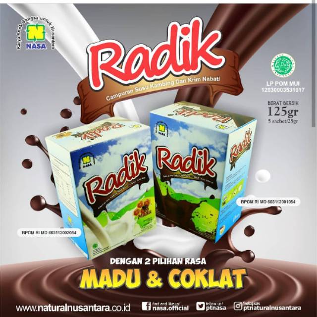 

RADIK GM (MADU/COKLAT)