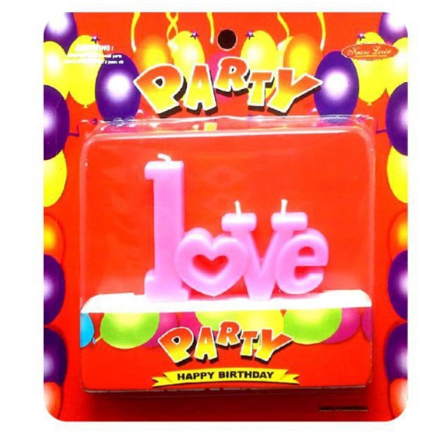 LILIN LOVE LILIN KUE ULANGTAHUN