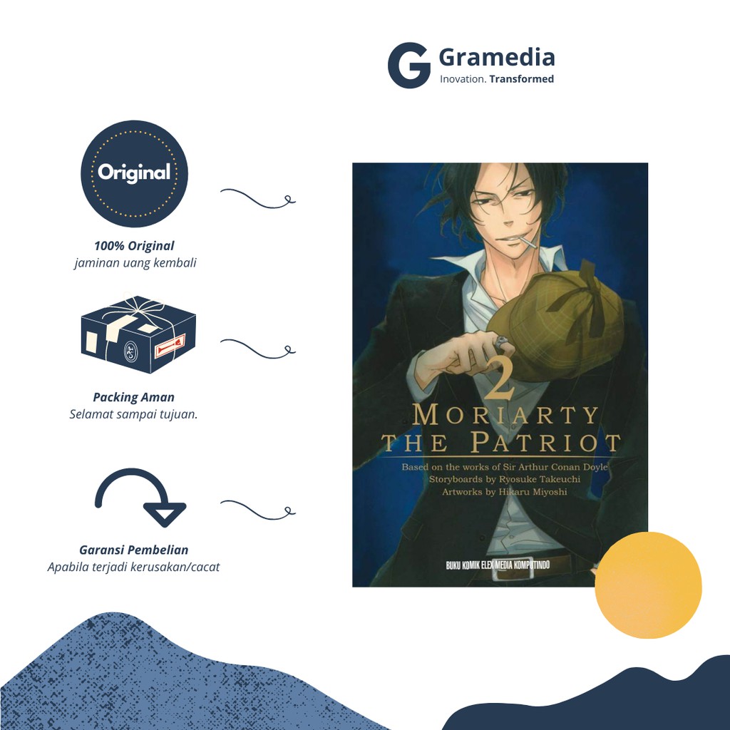 Gramedia Cikupa - Moriarty the Patriot 2