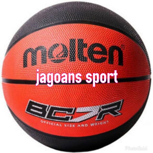 BOLA BASKET KARET RUBBER MOLTEN BC7R BONUS PENTIL