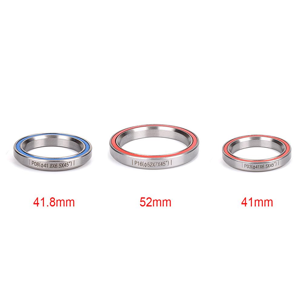 Agustinina Bearing Part Kualitas Tinggi41/41.8/52mm Perbaikan Bantalan Sepeda Sepeda Gunung