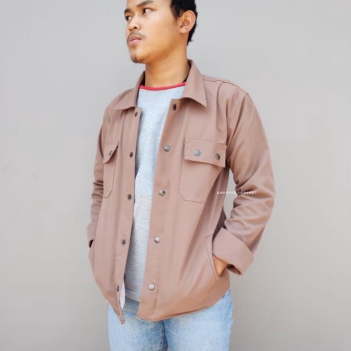 YANG LAGI HITS DICARI GAN Termurah Xman James Man Kemeja Pria Cowo Kantor Kasual Formal Lengan I.625