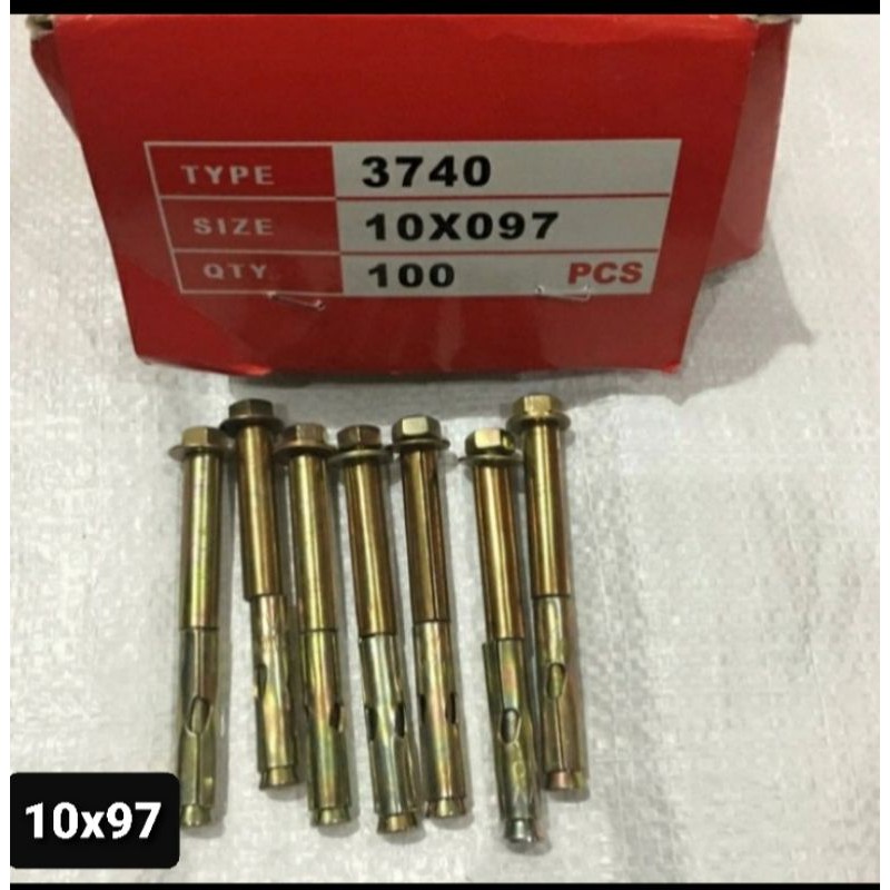 dynabolt 10x97mm dynabolt baut beton dynabolt breket set