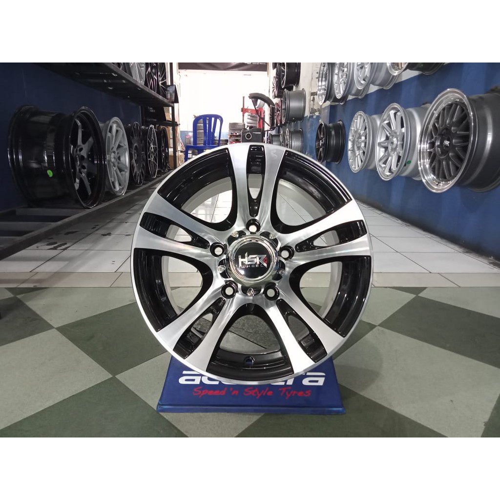 Velg Mobil R15 HSR QUEZO Escudo Katana Jimny