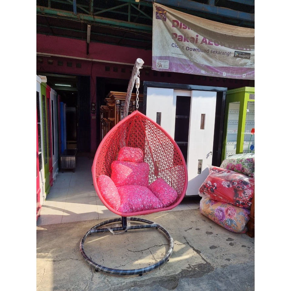 AYUNAN ROTAN SINTETIS / ROTAN