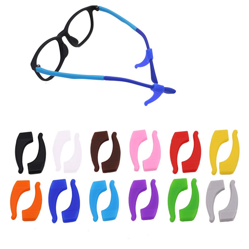 Silicone Anti-Slip Telinga-hooks Untuk Kacamata Kacamata Sunglasses