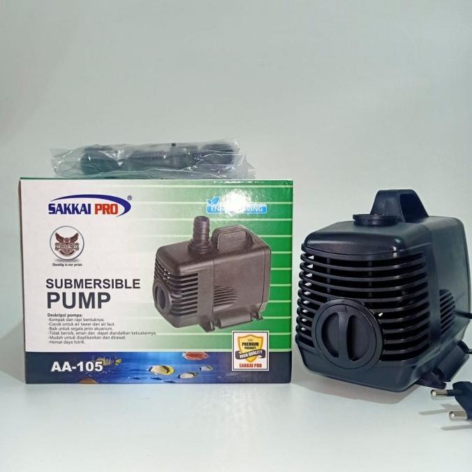 Submersible Pump AA-105 Sakkai Pro Pompa Aquarium Celup Water Pump