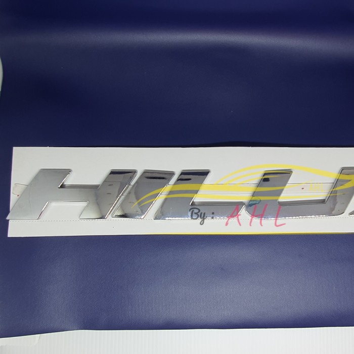 Engine Hood Emblem Hilux / Logo Hilux/Logo Kap Mesin Toyota Hilux