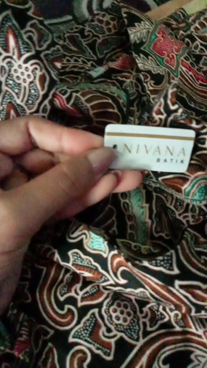 Nivana Batik - Couple Batik Keluarga Ayah Ibu Anak Motif Cirebon